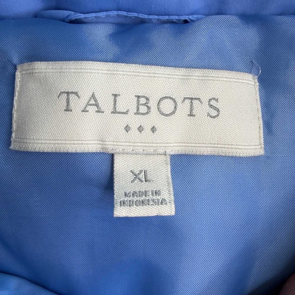 Talbots Women's Puffer Vest Size XL - Picture 6 of 10